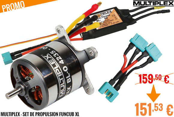 Promo - Multiplex - Set de propulsion FunCub XL