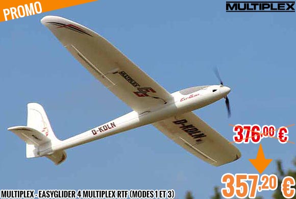 Promo - Multiplex - EasyGlider 4 Multiplex RTF (Modes 1 et 3)