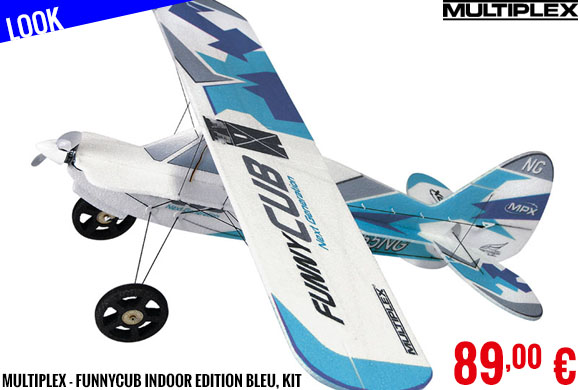 Look - Multiplex - FunnyCub Indoor Edition bleu, kit