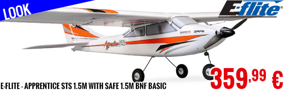 Look - E-Flite - Apprentice STS 1.5m with SAFE 1.5m BNF Basic