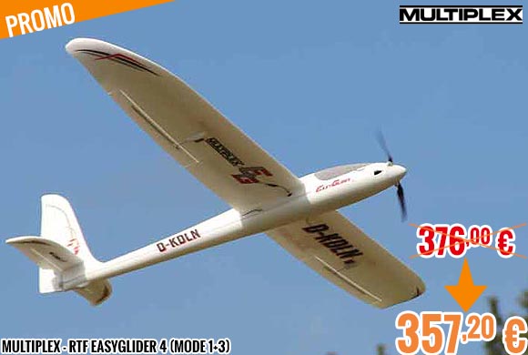 Promo - Multiplex - RTF EasyGlider 4 (Mode 1+3)