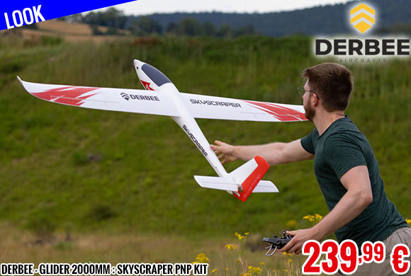 Look - Derbee - Glider 2000mm : Skyscraper PNP kit