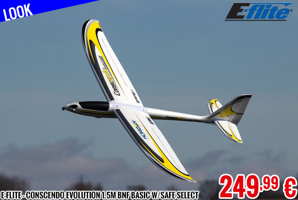 Look - E-Flite - Conscendo Evolution 1.5m BNF Basic w/SAFE Select