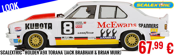 Look - Scalextric - Holden A9X Torana (Jack Brabham & Brian Muir)