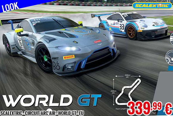 Look - Scalextric - Circuit ARC AIR - World GT - EU